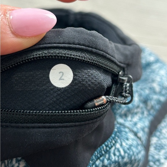 Lululemon Run: Speed Short *4-way Stretch Pebble Print Parfait Pink Alberta Lake - Picture 11 of 15